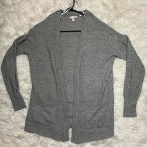 ☮️ Gray Cardigan with Pockets